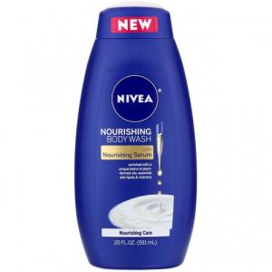 NIVEA B/W 20OZ NOURISHING CARE