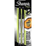 SHARPIE FELT TIP 2PACK BLACK