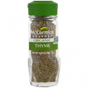 MCCORMICK ORGANIC THYME .65 OZ