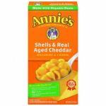 ANNIE'S MAC&CHSE 6OZ SHLS CHDR