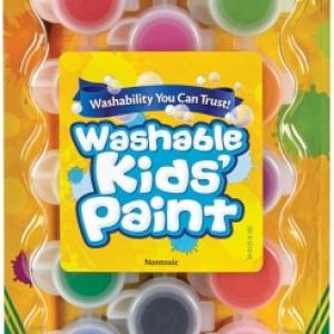 CRAYOLA KIDS PAINT 18CT POTS