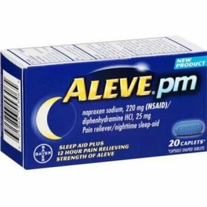 ALEVE PM CAPLETS 20 CT NEW PK