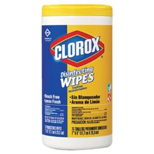 CLOROX WIPES 35CT LEMON FRESH