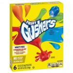FRUIT GUSHERS .8OZ VARIETY PK-6