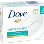 DOVE 3.75OZ BAR SENS 2PK 24/CS
