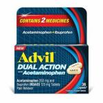 ADVIL DUAL ACTION CAP 36CT