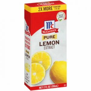 MCCORMICK EXTRCT LEMON PURE 2OZ
