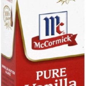 MCCORMICK VANILLA EXTRACT 1 OZ