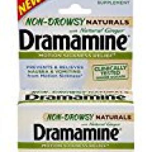 DRAMAMINE NATURAL NON-DROWSY 18