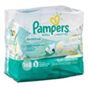 PAMPERS WIPES SENS 56CT