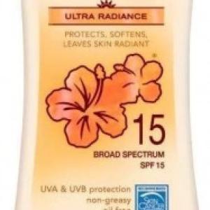 HAWAIIAN TROP SHEER LOT SPF15 8
