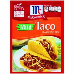 MCCORMICK TACO MIX MILD 1.25OZ