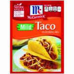 MCCORMICK TACO MIX MILD 1.25OZ