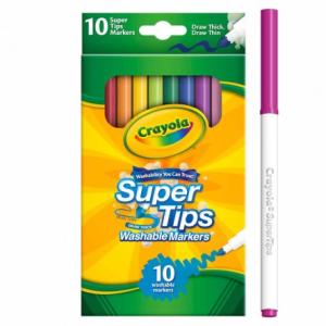 CRAYOLA 10CT SUPERTIP MARKERS