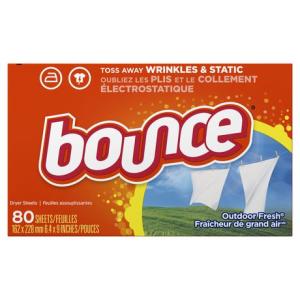 BOUNCE OUTDOOR FRESH 80 SHEETS