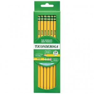 TICONDEROGA PENCILS #2 24CT