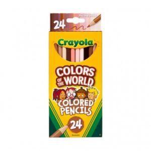 CRAYOLA COLOR PENCIL 24CT BRITE