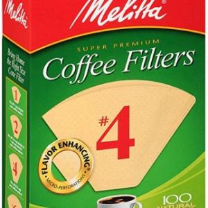 MELITTA #4 NAT BROWN 100 CT