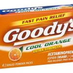 GOODY'S COOL ORANGE STICK 4CT