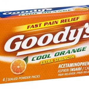 GOODY'S COOL ORANGE STICK 4CT