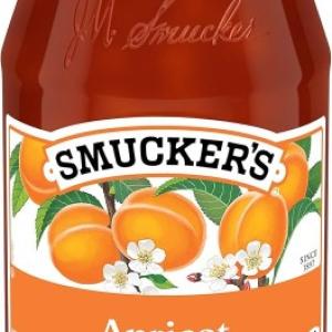 SMUCKER'S APRICOT PRESERVE 18OZ