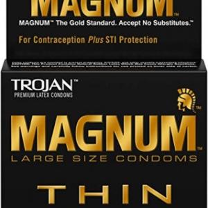 TROJAN 3'S MAGNUM THIN LUB