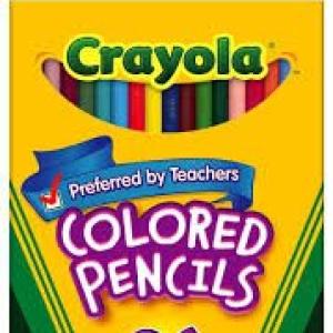 CRAYOLA COLOR PENCILS 36CT