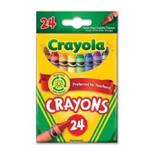 CRAYOLA CRAYONS 24 CT