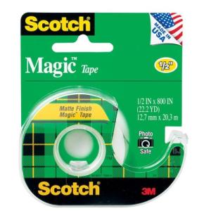 SCOTCH MAGIC TAPE 1/2X800 #119
