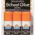 ELMERS SCHL GLUE 3STCK 3CT.21OZ