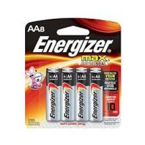 EVEREADY ENRGZR MAX AA 8PK