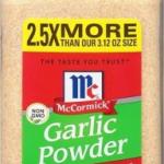 MCCORMICK GARLIC POWDER 8.75OZ