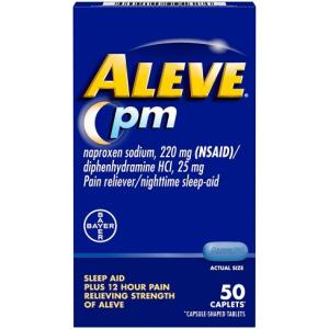 ALEVE PM 50CT CAPS NEW PK