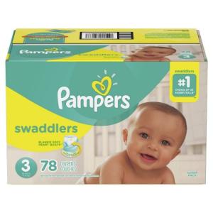 PAMPERS SWADDLER SZE 6 SUP 50CT