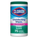 CLOROX WIPES FRSH SCENT 75CT