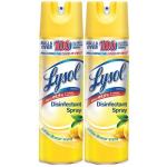 LYSOL SPRAY 19OZ LMN BRZE 2PK