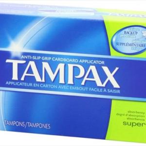 TAMPAX 10'S SUPER FLUSHABLE