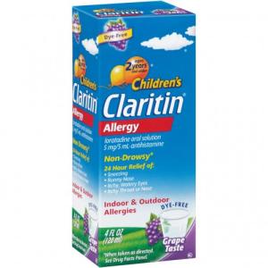 CLARITIN CHLD SYRUP 4OZ GRAPE