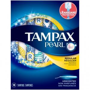 TAMPAX PEARL 18'S REG UNSCNT