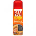 PAM SPRAY BUTTER 5 OZ