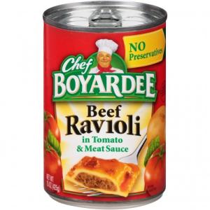 CHEF BOYARDEE BEEF RAVIOLI 15OZ