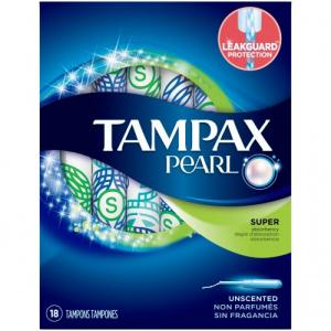 TAMPAX PEARL 18'S SUPER/UNSC