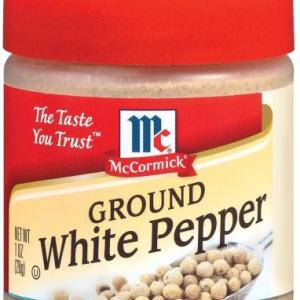 MCCORMICK WHITE PEPPER 6/1 OZ