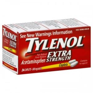 TYLENOL CAPLET X-S 24'S