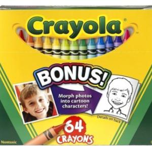 CRAYOLA CRAYONS 64 CT