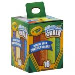 CRAYOLA SIDEWALK CHALK 16CT