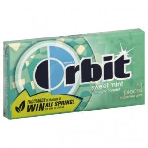 WRIG ORBIT BUBLMNT GUM 12X12CT