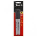 SHARPIE FINE BLACK 2CT
