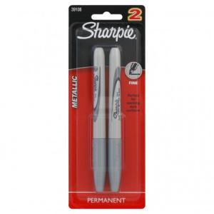 SHARPIE METALIC FINE 2CT