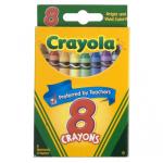 CRAYOLA CRAYONS 8 CT